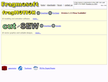 Tablet Screenshot of fragmosoft.com